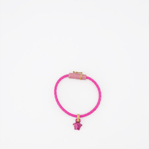 Bracelet Tressé Rose Méduse