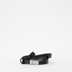 Image of YSL Opyum Silver Bracelet by Saint Laurent for Men - Season Spring-Summer 2024 - Back View