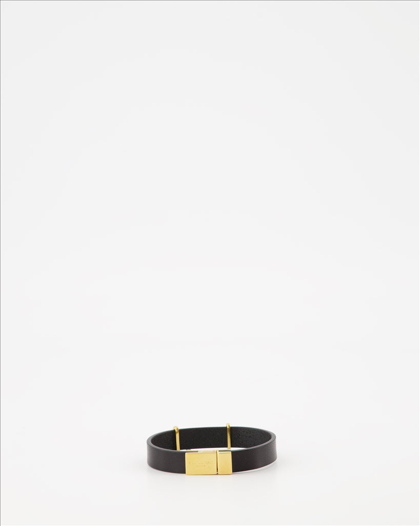 YSL bracelet, Saint Laurent jewelry, luxury men's accessories, gold bracelet, designer men's bracelet