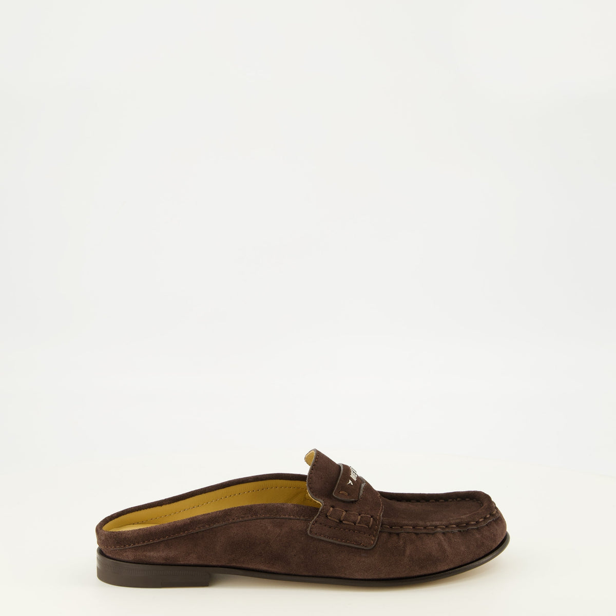 Scrunch Suede Mules