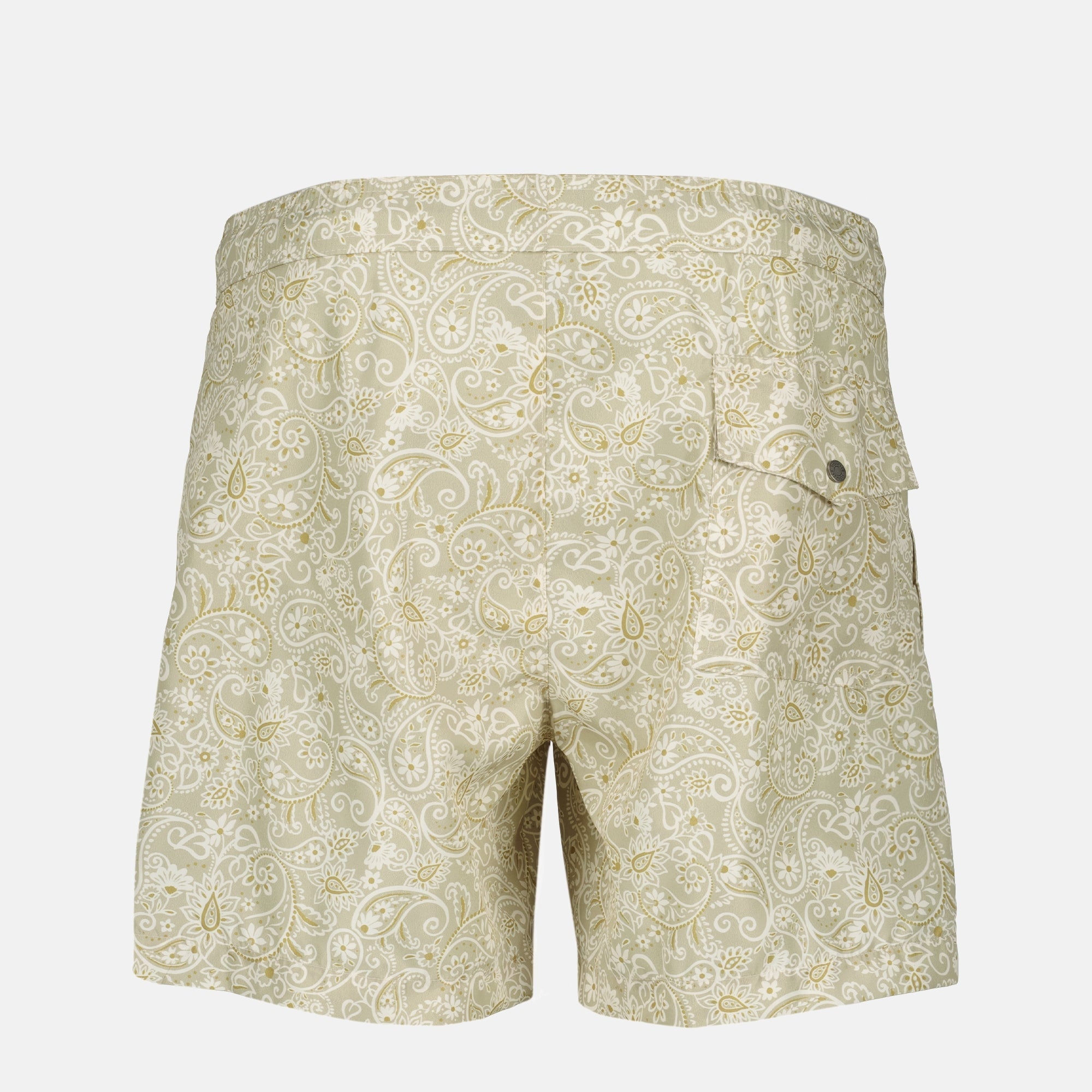 Image of Maillot de bain imprimé cachemire by Moncler for Men - Season Spring-Summer 2026 - Back View