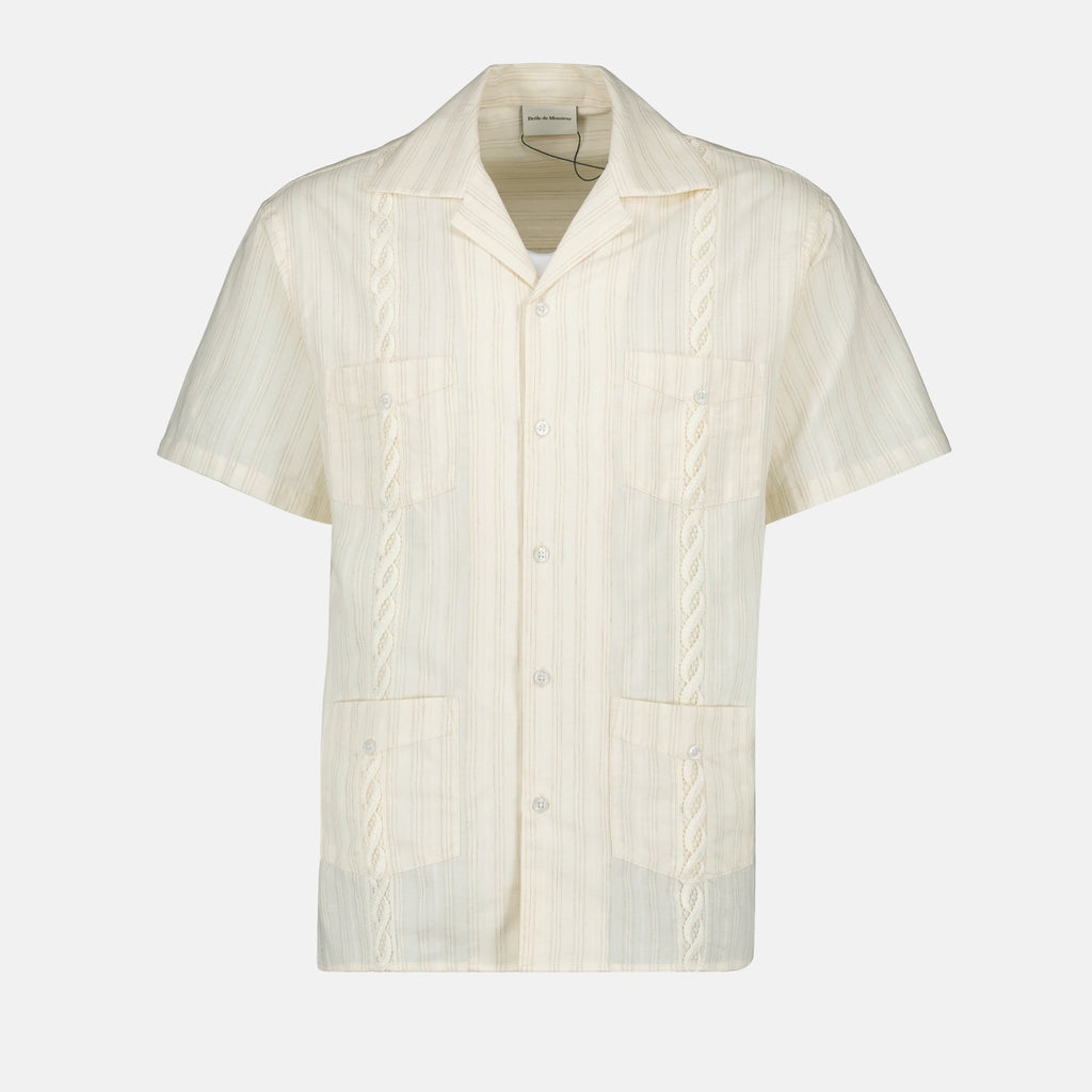 Camisa Cubana Beige