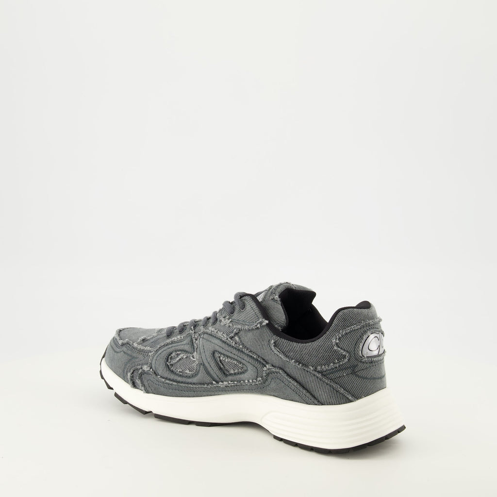 Sneakers Effetto Denim B30