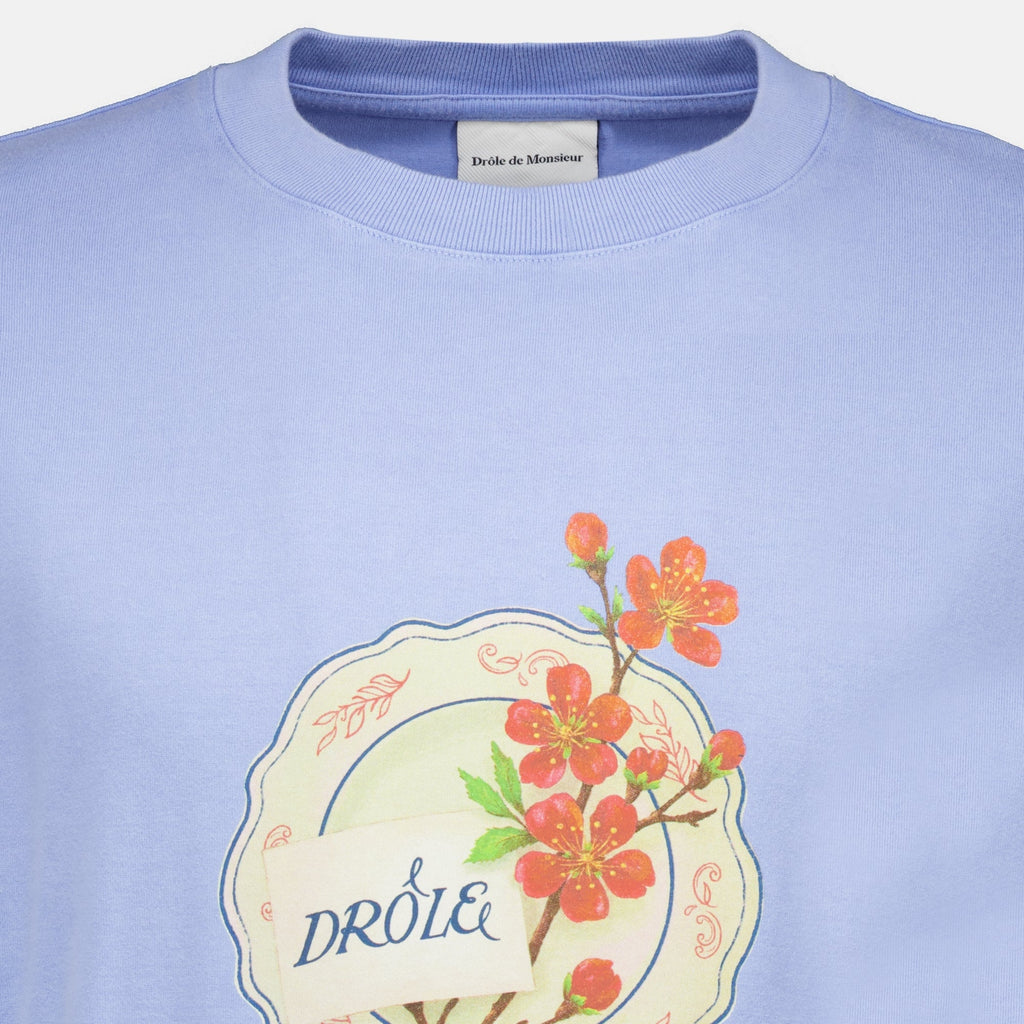 Drôle Porcelaine ブルー Tシャツ