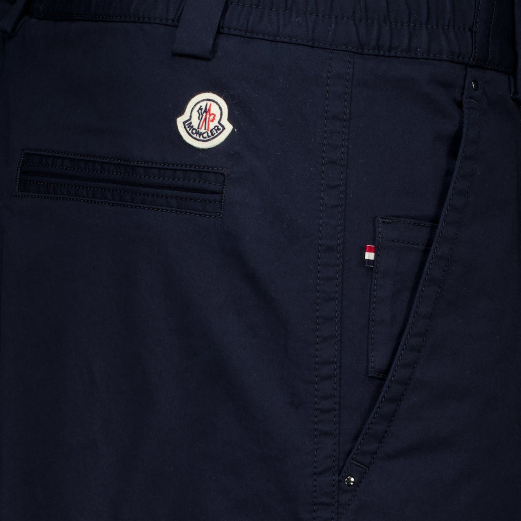 Pantalón recto de algodón