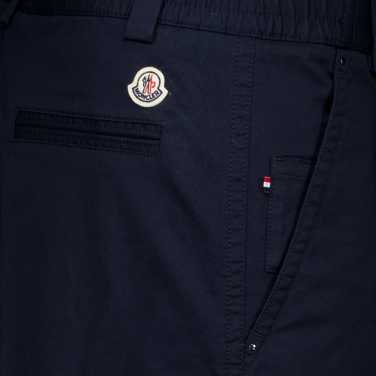 Pantalón recto de algodón