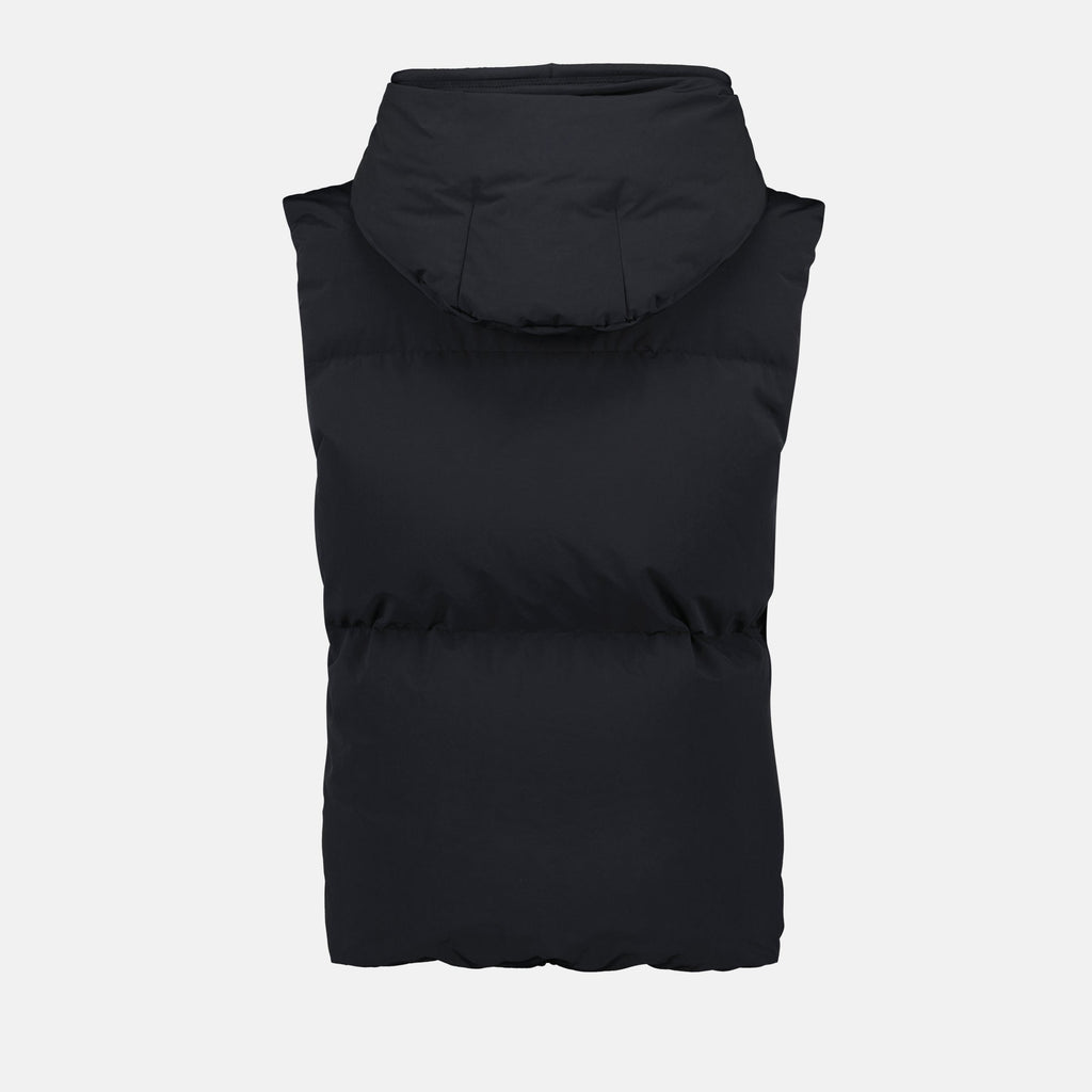 Image of Sleek Sleeveless Puffer Vest by Moncler Grenoble for Men - Season Autumn-Winter 2024 - Detail View 2
