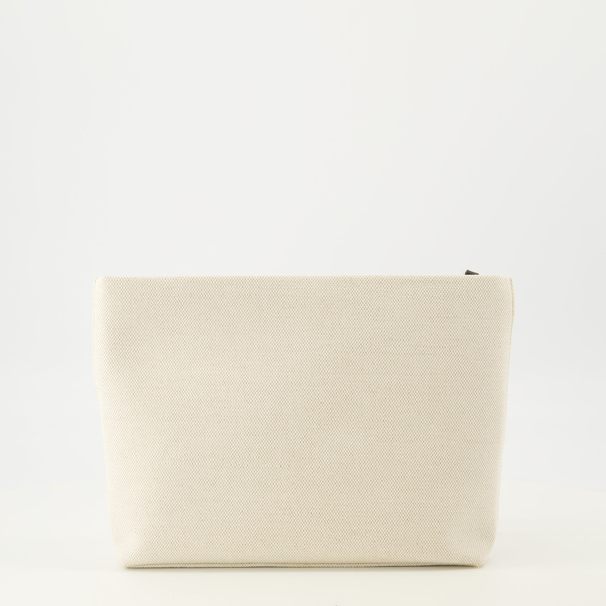 beige pouch, Givenchy accessories, canvas pouch, designer pouch, stylish clutch