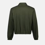 Image du Bomber Ami de coeur Kaki par Ami PARIS pour Hommes - Saison Printemps-Été 2025 - Détail 2