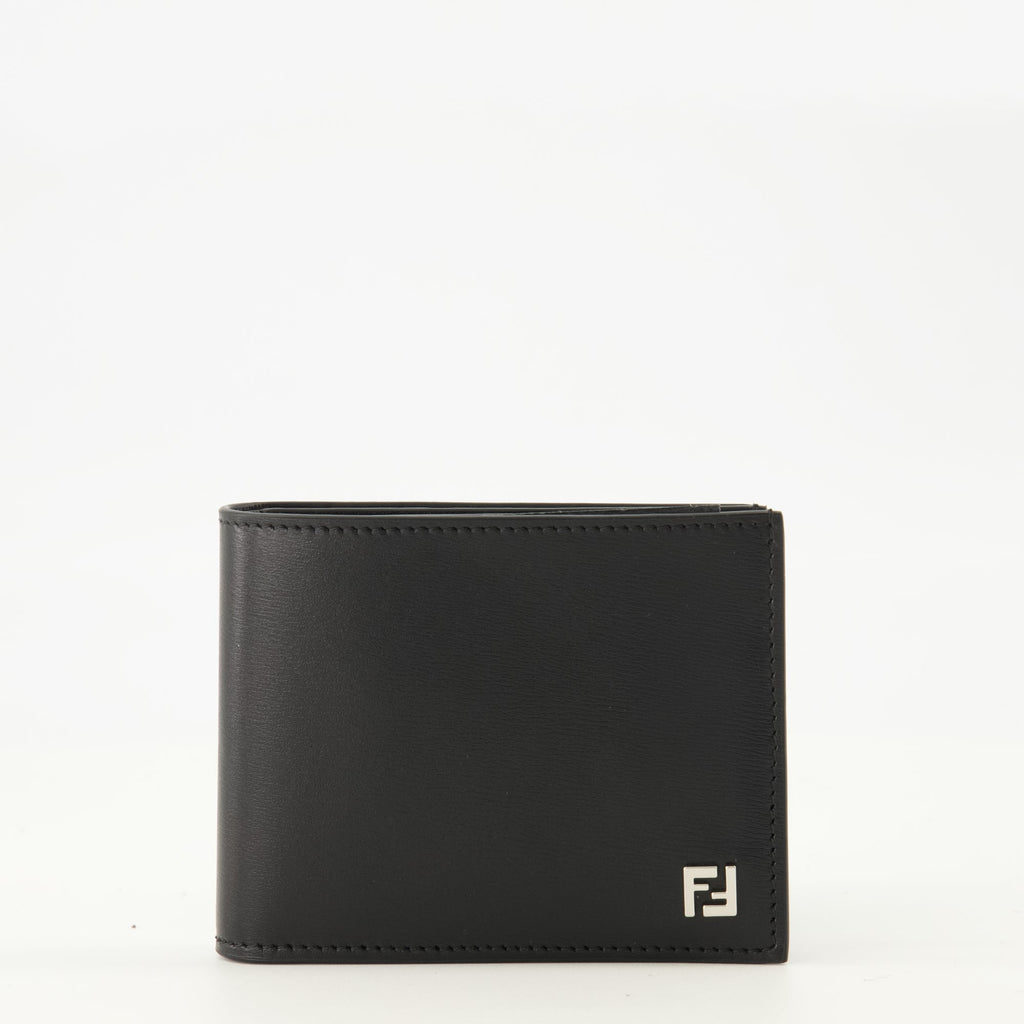 Image of Portefeuilles FF Squared Black by Fendi for Men - Season Spring-Summer 2026 - Front View