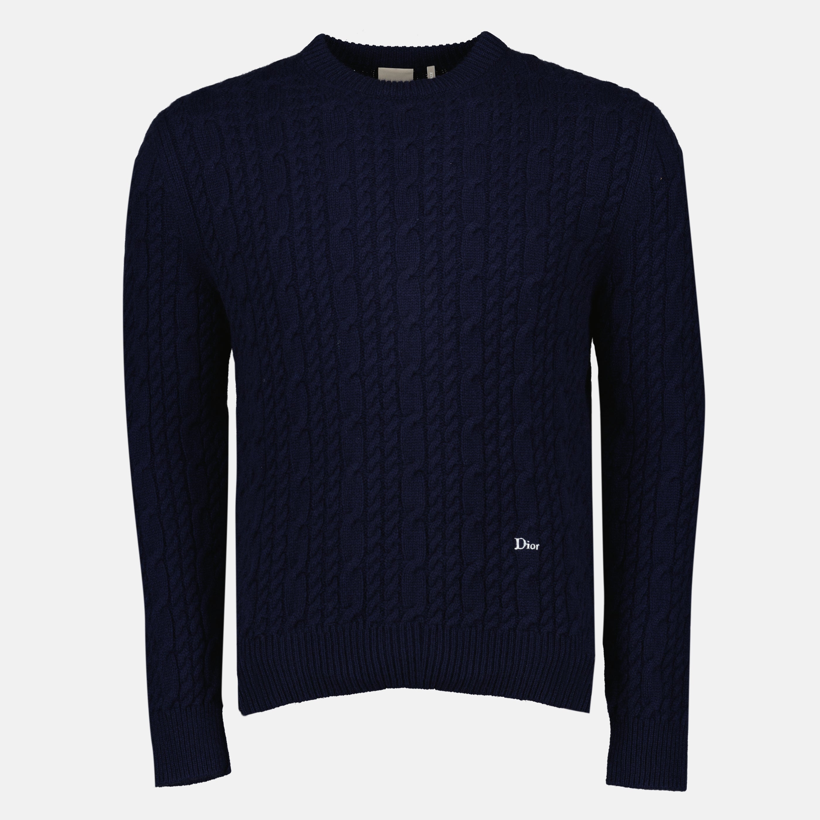Navy Blue Knit Sweater