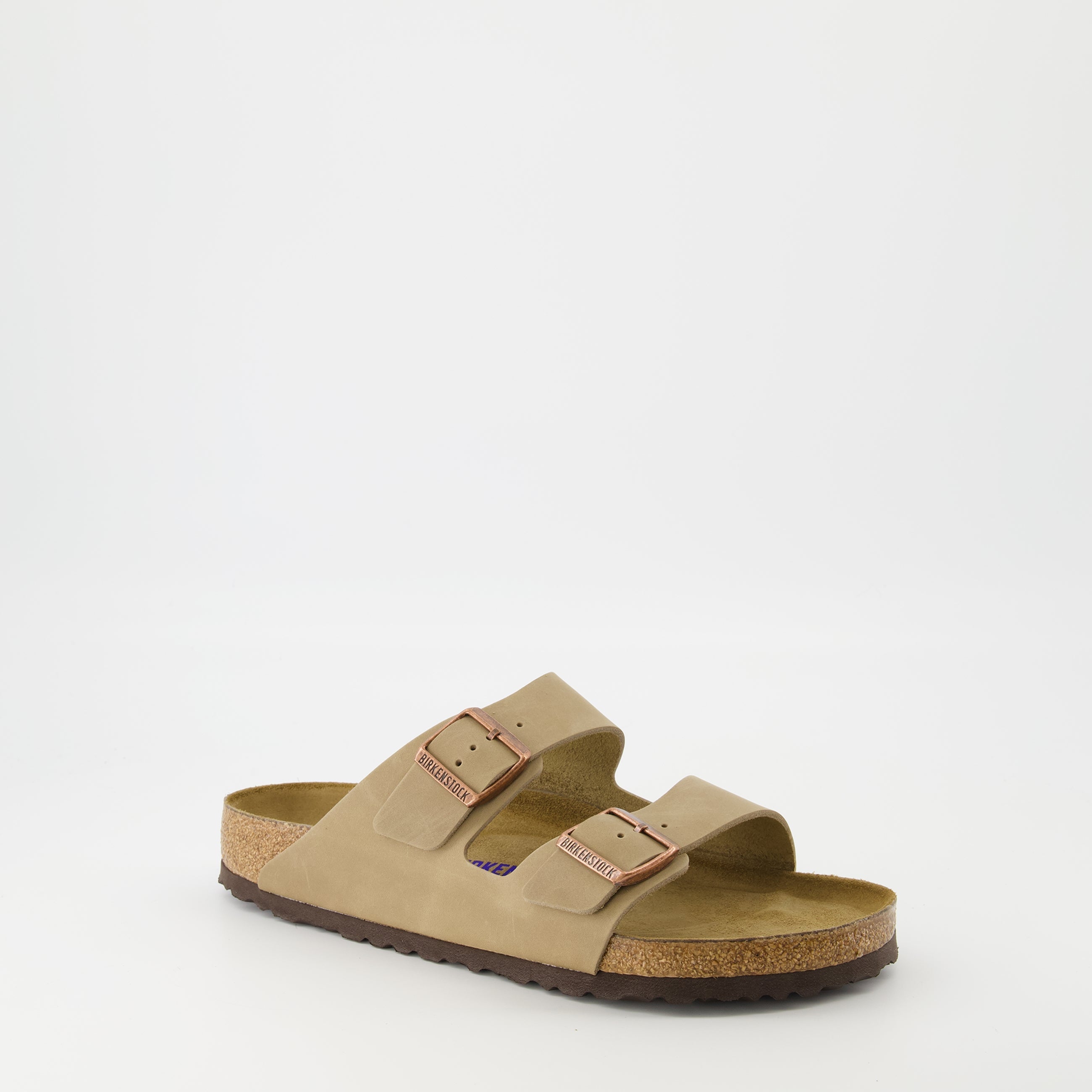 Birkenstock Arizona Sandals, beige sandals, men's footwear, comfortable sandals, anatomical footbed sandals