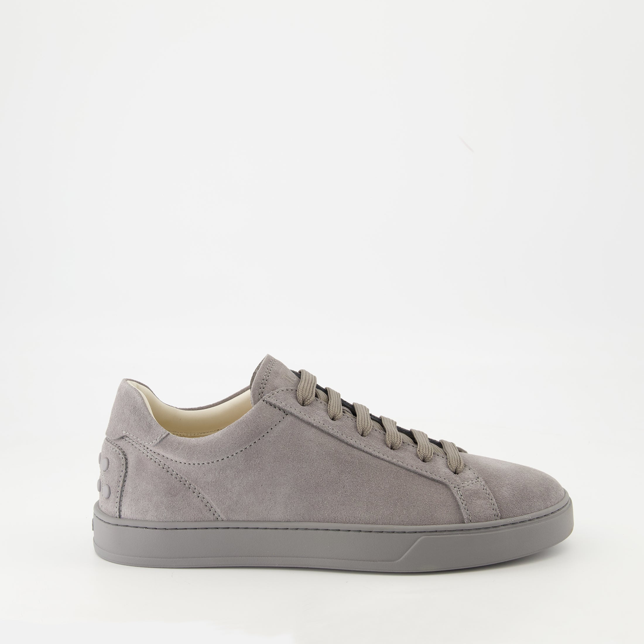 tods grey suede sneakers we in style tods men 15494833275260