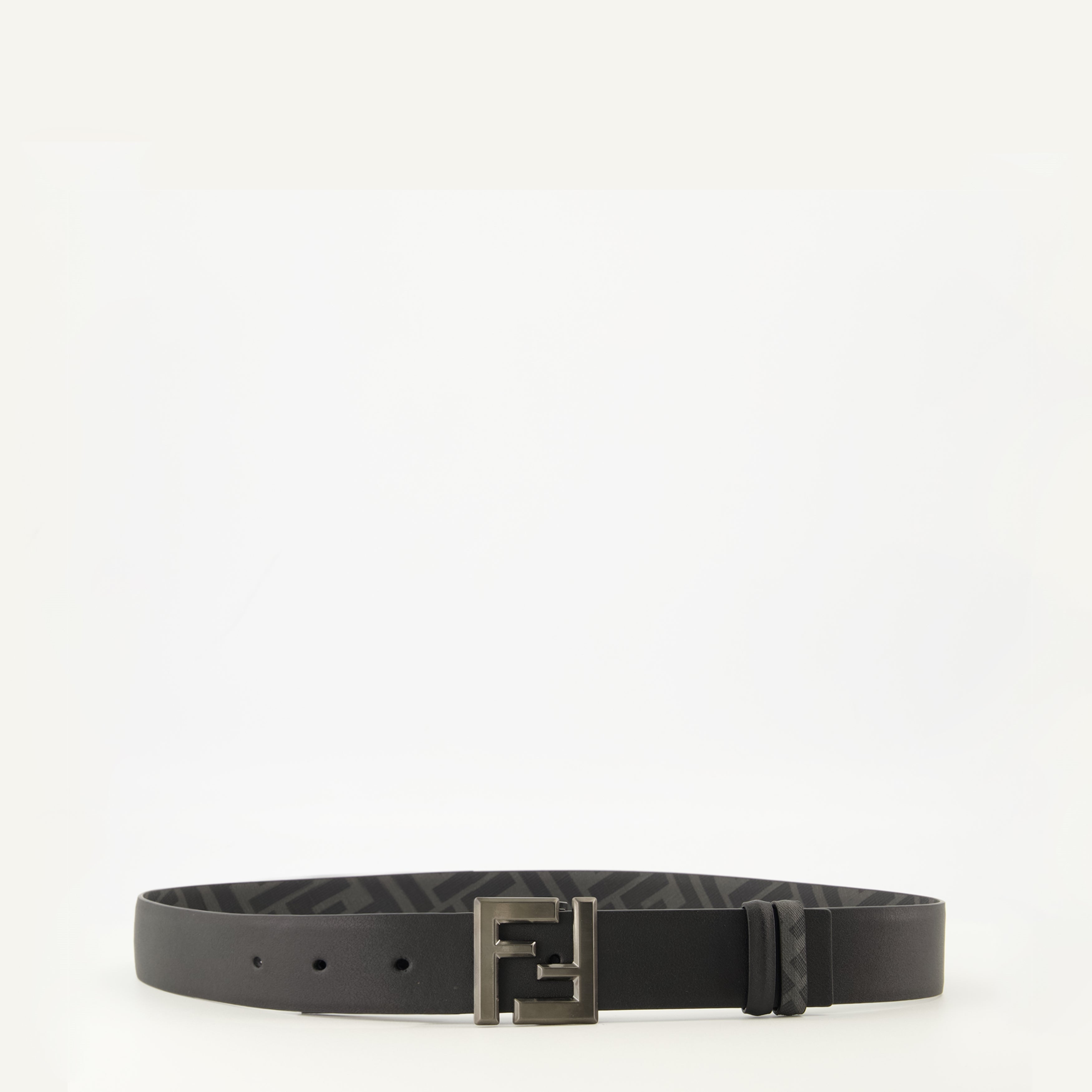 Image of FF Squared Reversible Belt by Fendi for Men - Season Autumn-Winter 2025 - Front View