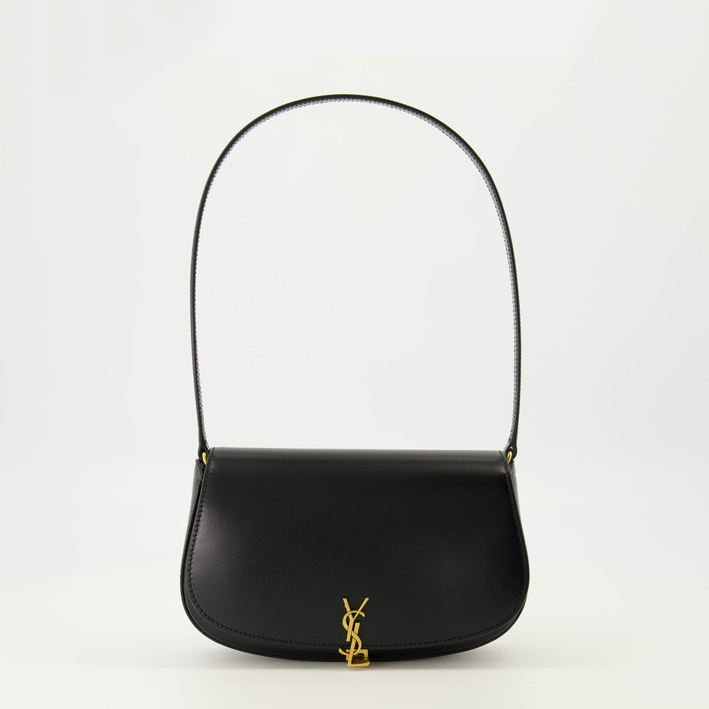 Saint Laurent bag, Voltaire Mini Bag, black leather bag, luxury accessories, designer handbags