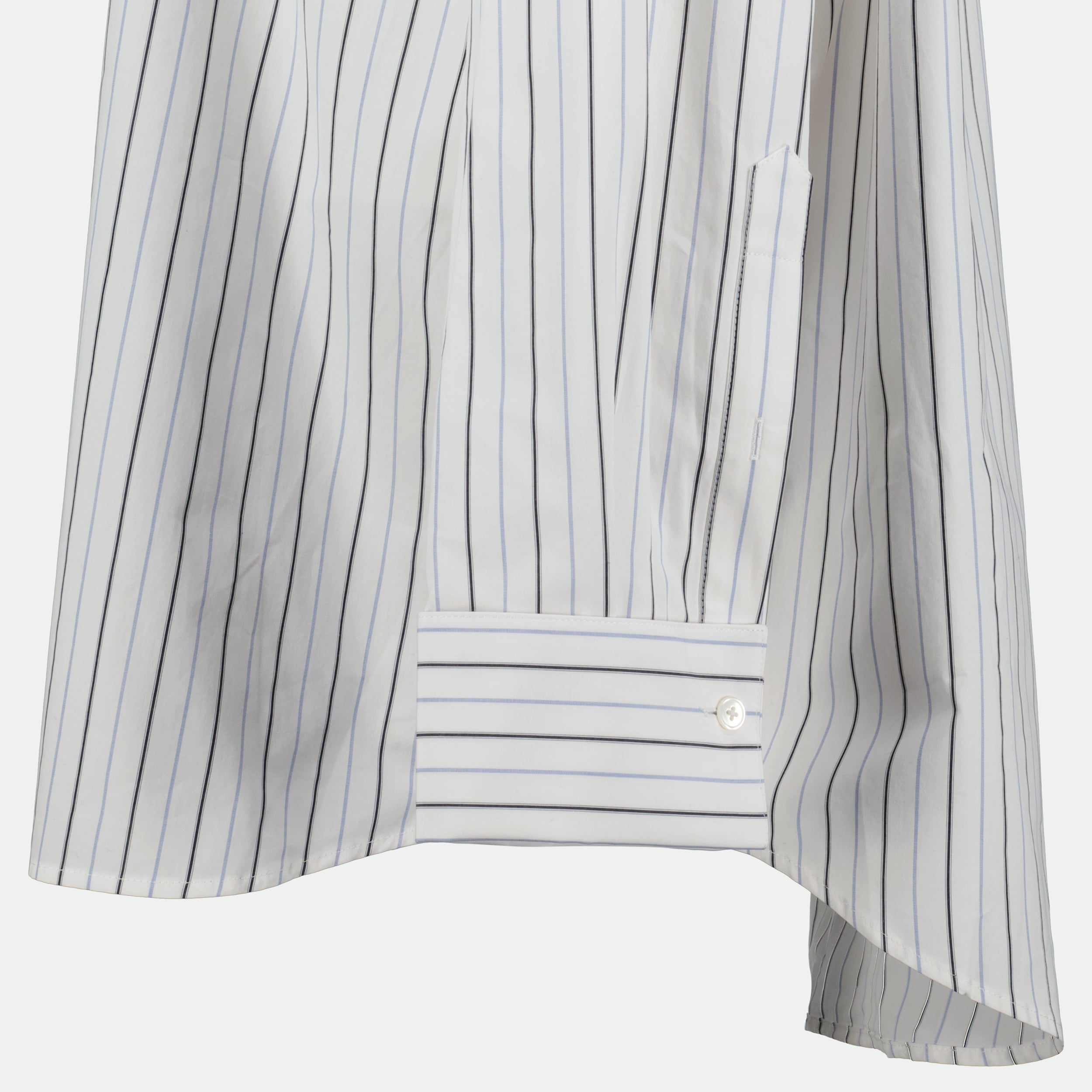 Oversized Striped Shirt