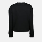 Image du Sweatshirt Medusa Strass par Versace pour Femmes - Saison Printemps-Été 2025 - Vue détail produit 1