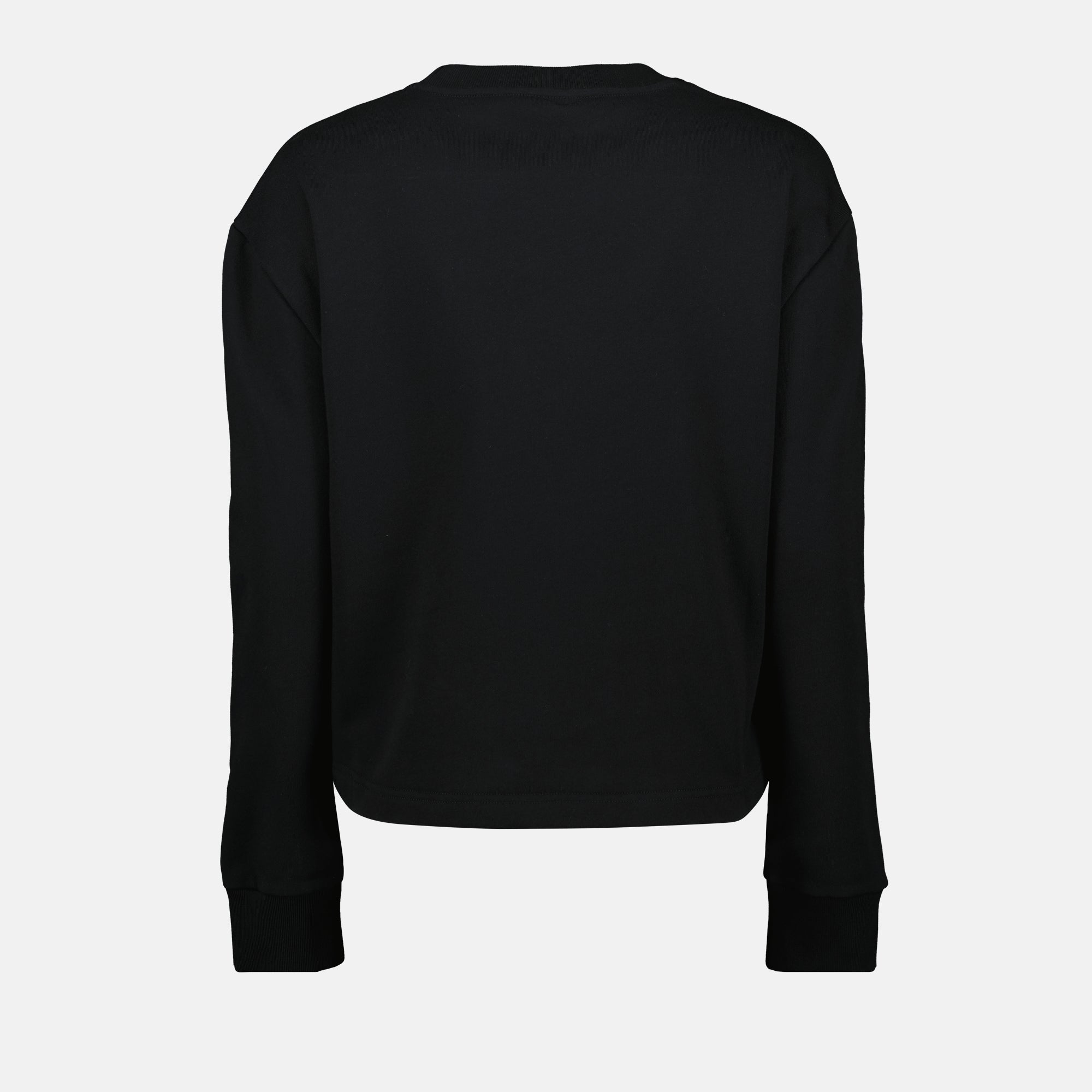 Medusa sweatshirt, Versace apparel, black sweatshirt, women's fashion, statement sweatshirt