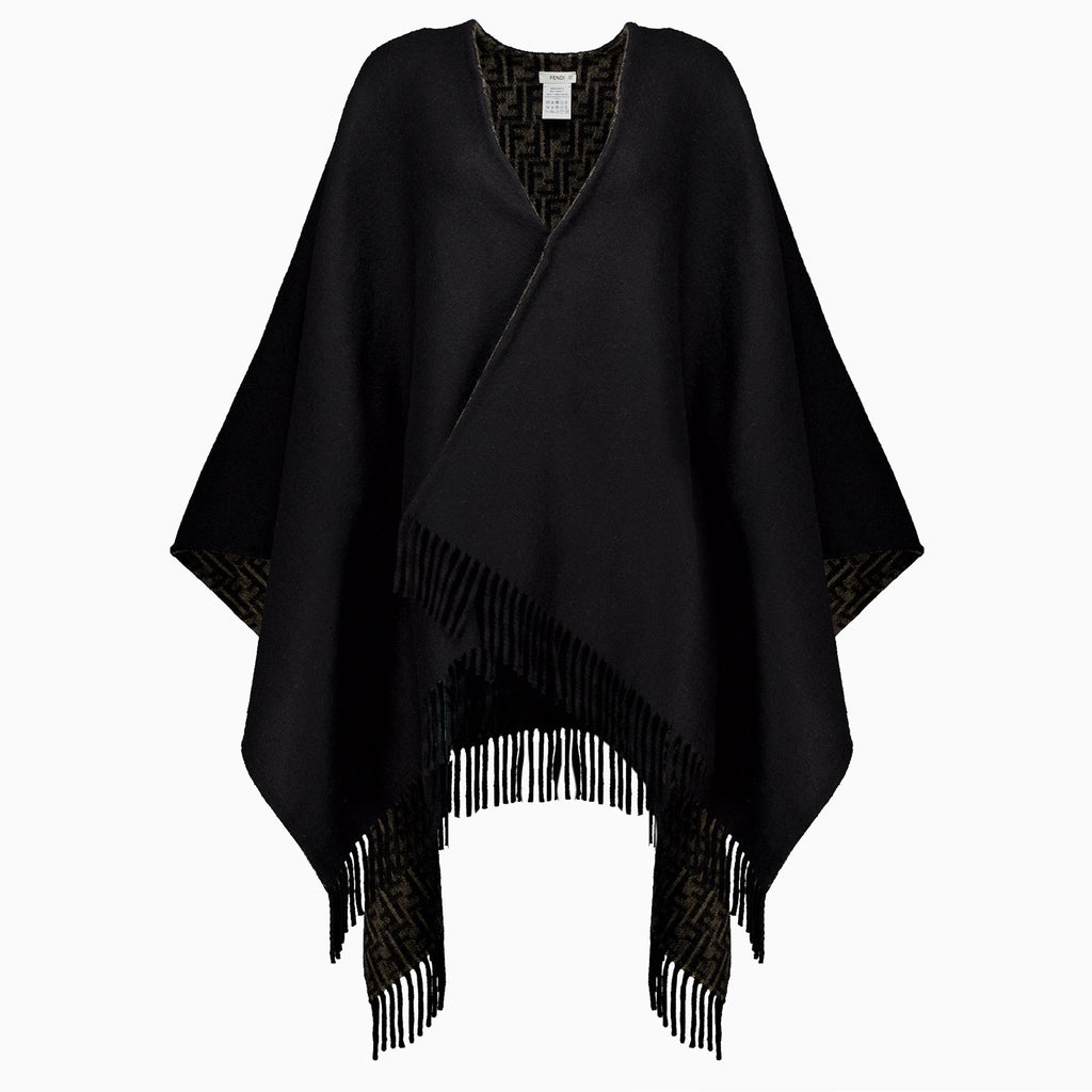 Poncho ff zucca noir