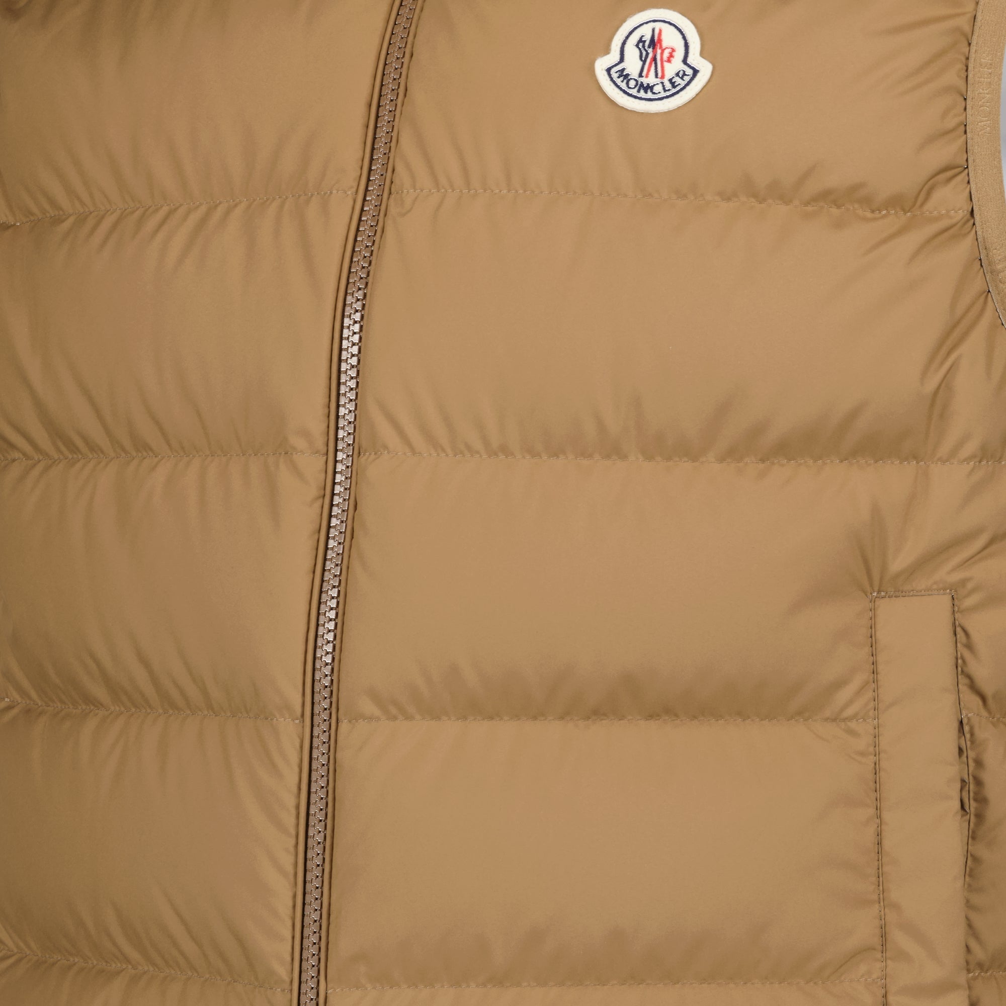 Contrin Brown Down Vest
