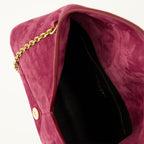 Immagine della Pochette Cassandre in Velluto Viola di Saint Laurent per Donna - Stagione Primavera-Estate 2026 - Dettaglio Vista 2
