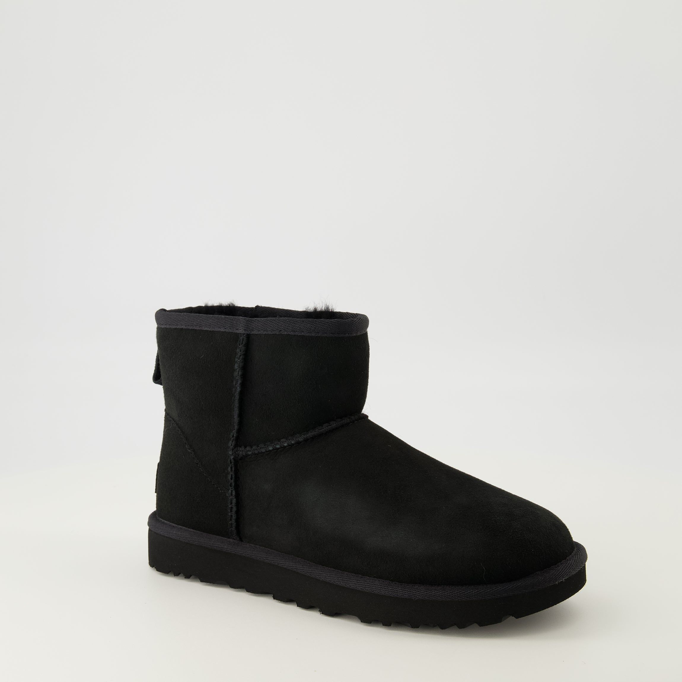 Classic Mini II Black Suede Boots | WE IN STYLE display picture 1