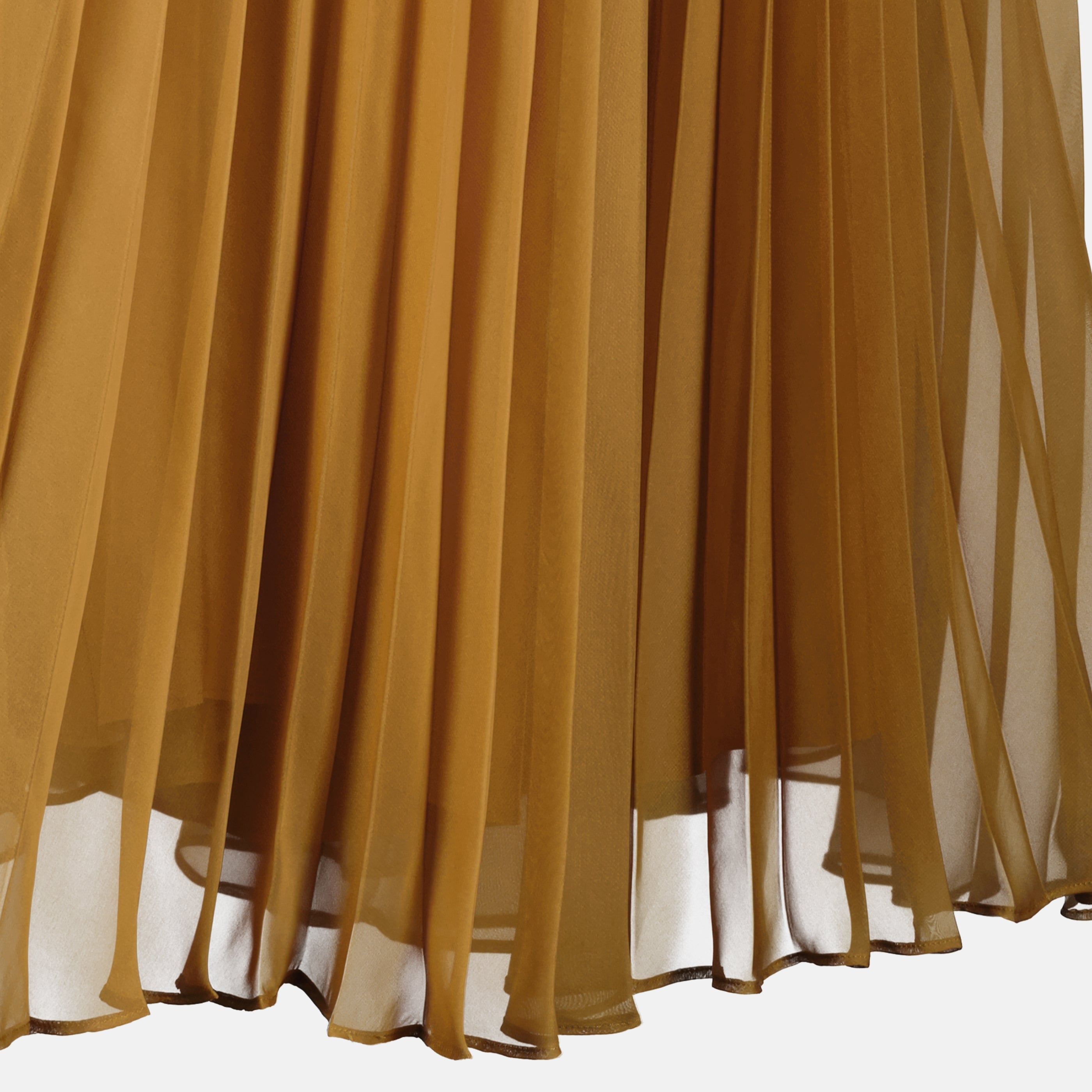 Image of Brown Pleated Pants by Max Mara for Women - Season Spring-Summer 2026 - Detail View 1
