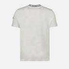 Moncler White Logo T-Shirt