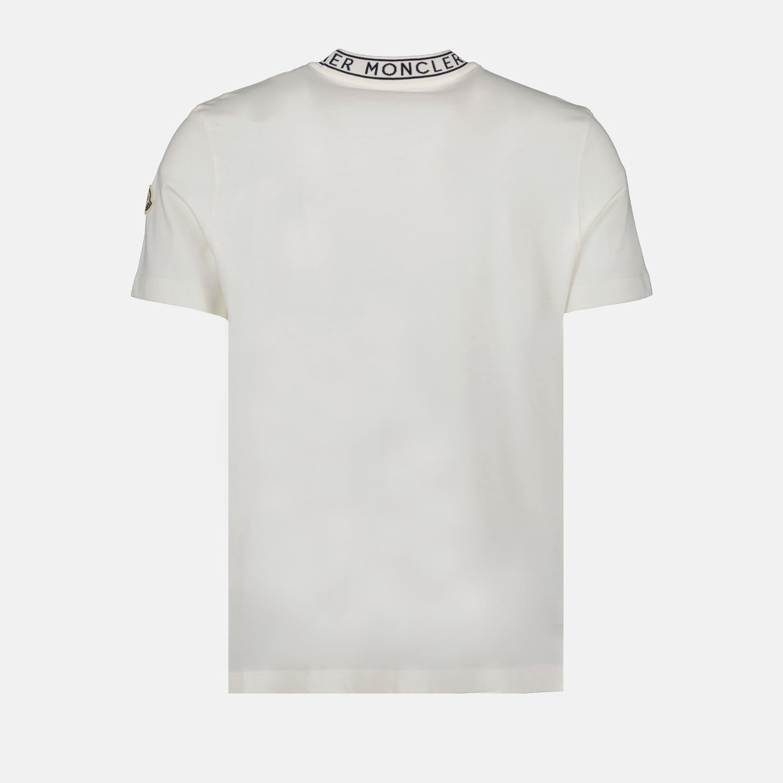Moncler White Logo T-Shirt
