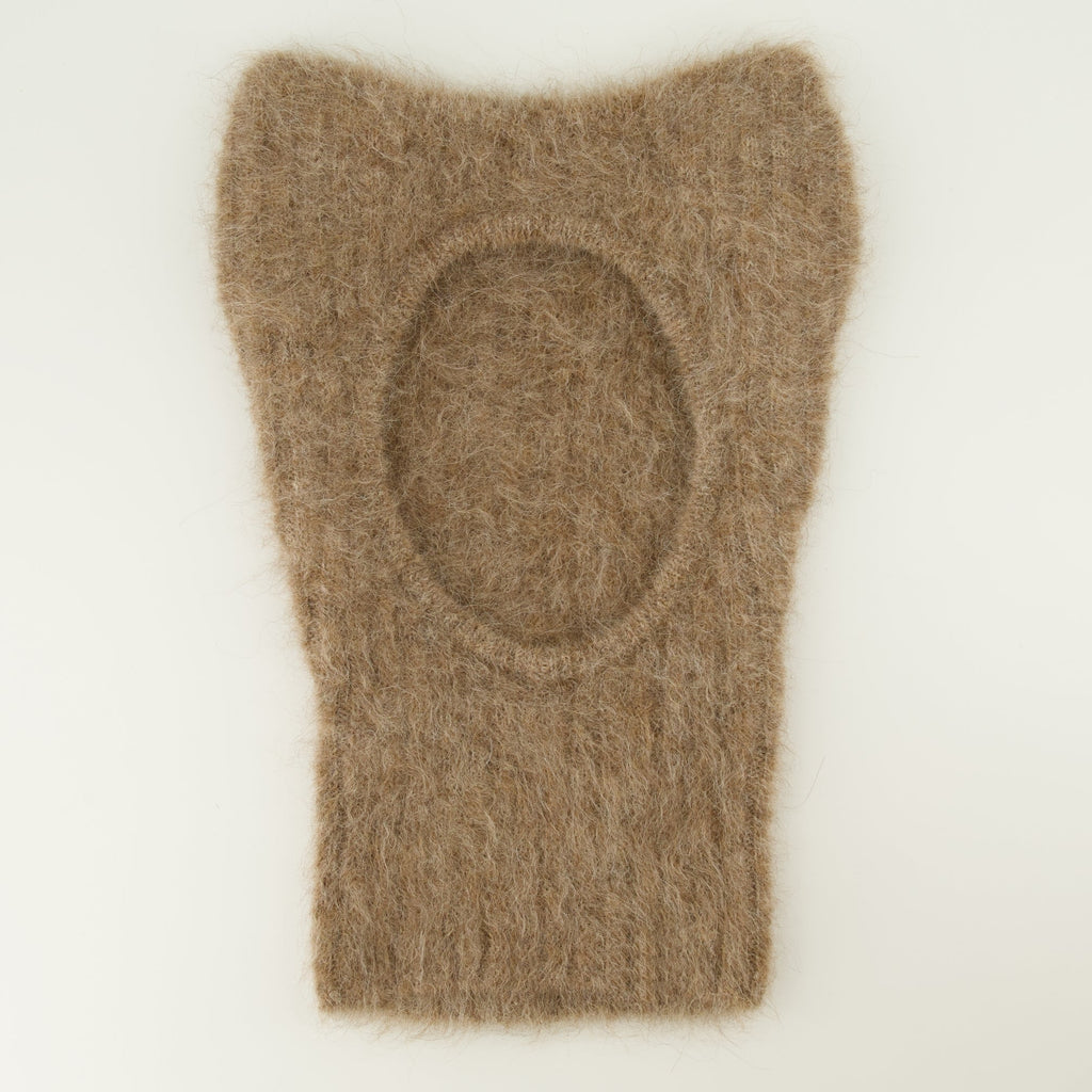 Fox-Ear Wool and Alpaca Balaclava