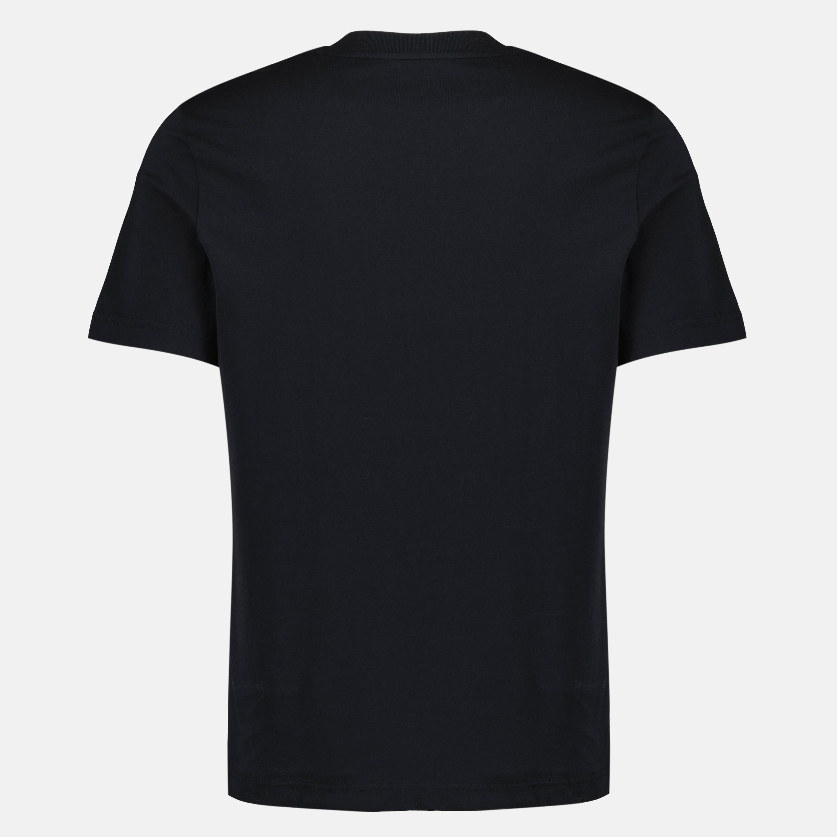 Baumwoll-T-Shirt mit Tricolor-Logo