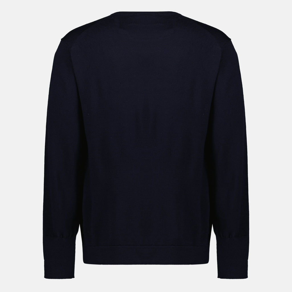 Pull en Laine Bleu Marine