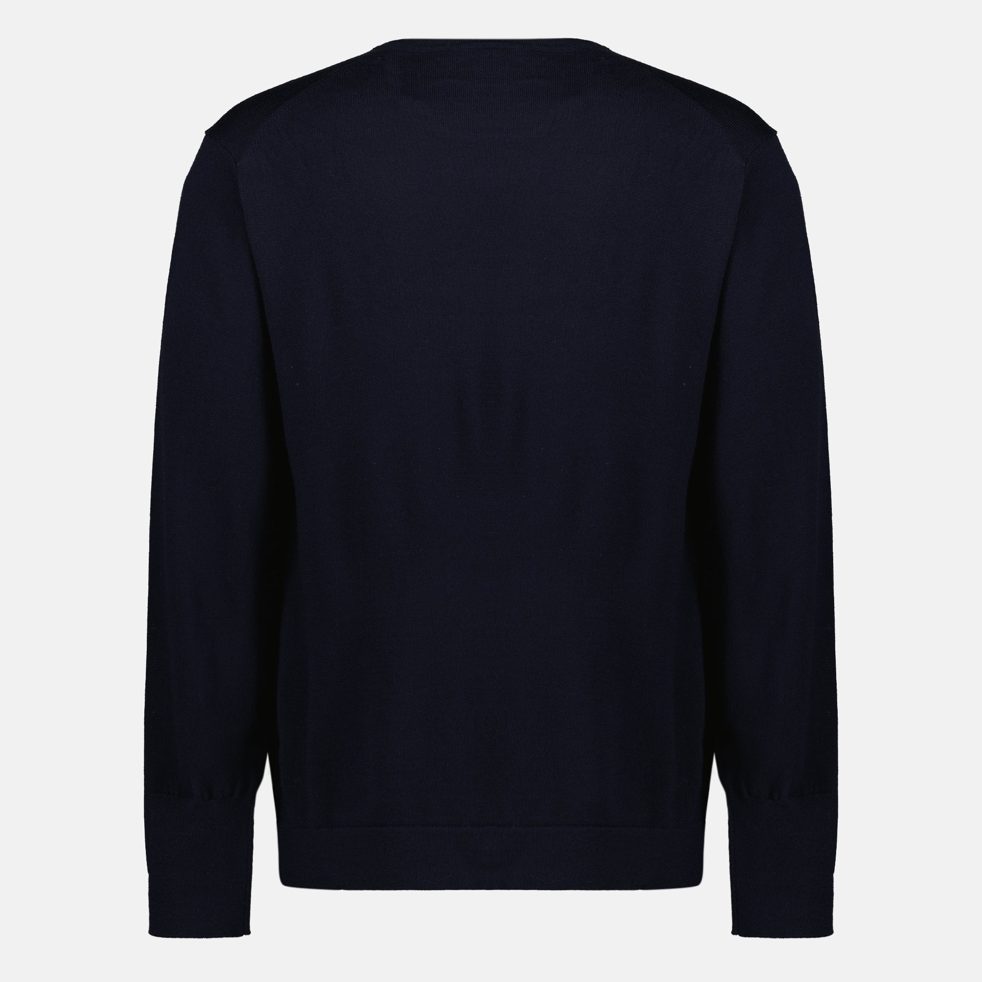 Pull en Laine Bleu Marine