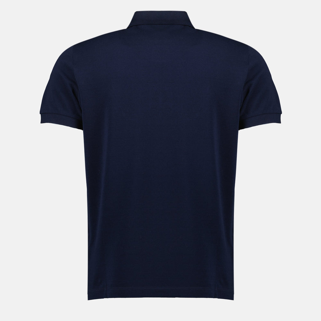 navy cotton polo fendi men 15618306015612