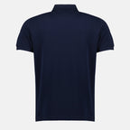 navy cotton polo fendi men 15618306015612