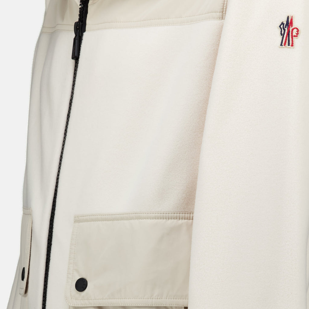 ベージュ Polartec® ジップジャケット