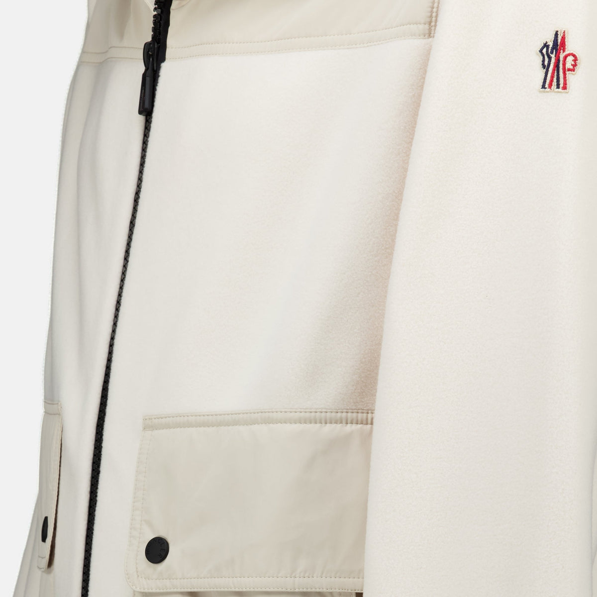 ベージュ Polartec® ジップジャケット