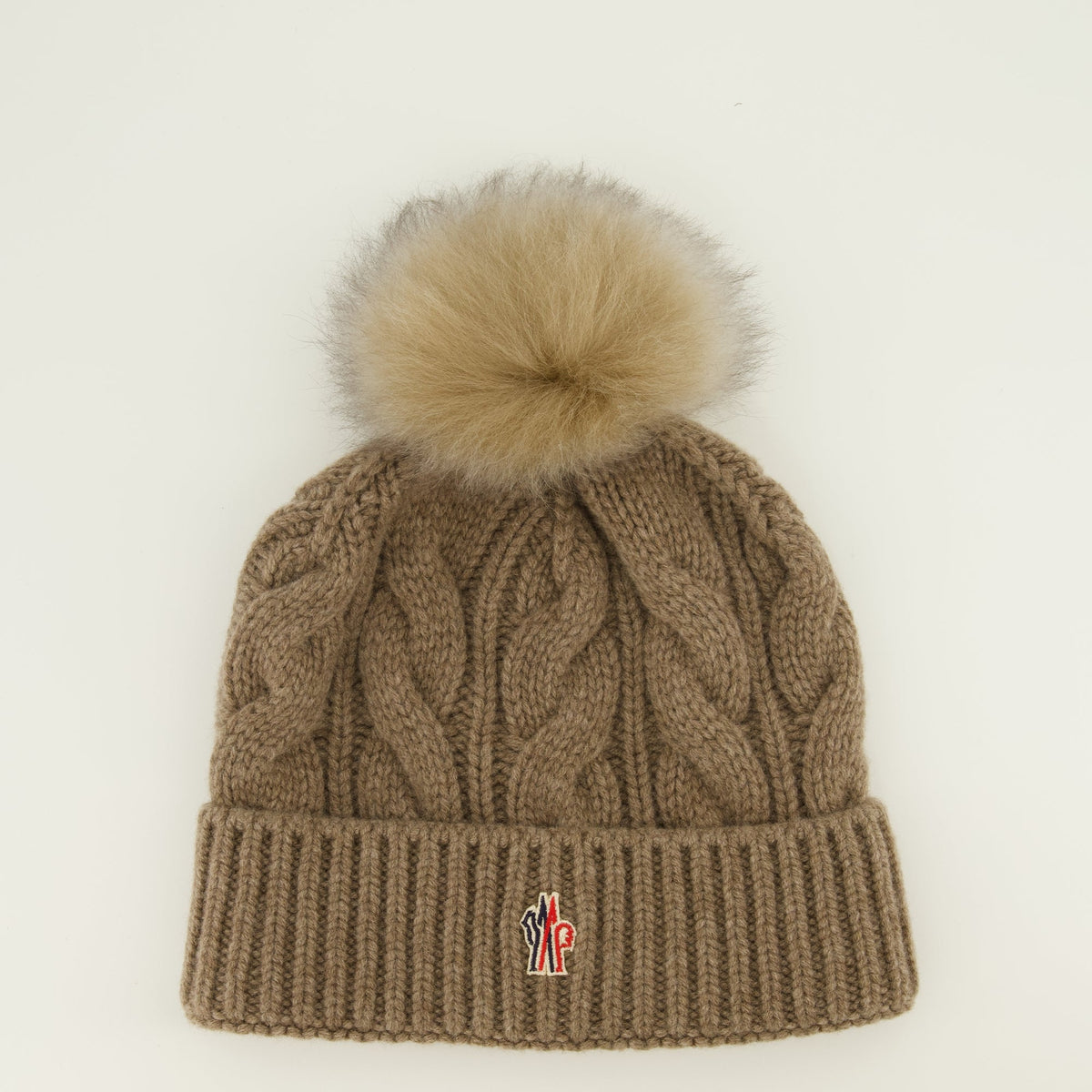 Brown Logo Beanie