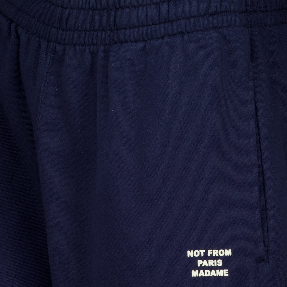 Pantalón jogger de algodón Slogan