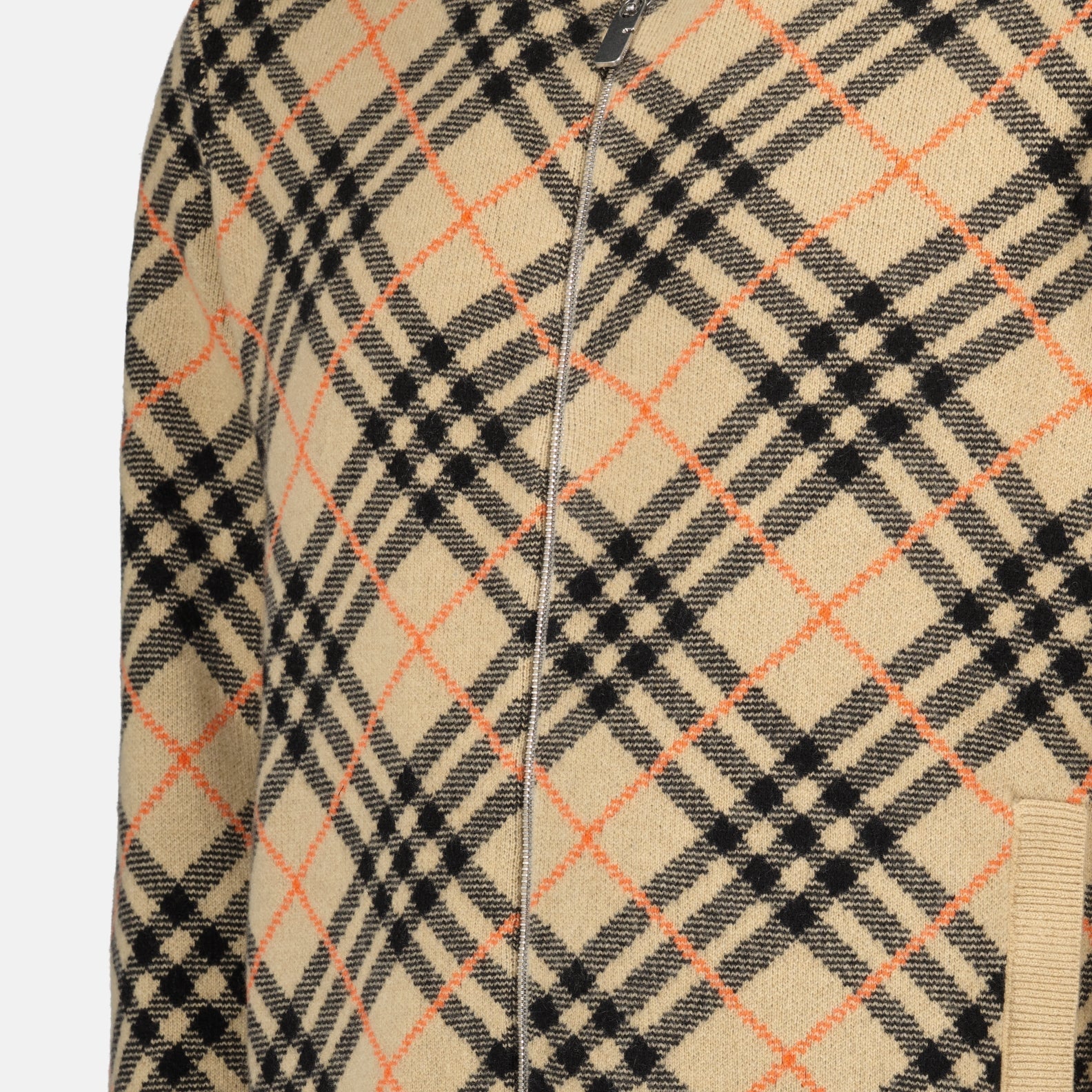 Check Cashmere Bomber Jacket Burberry Men WE IN STYLE