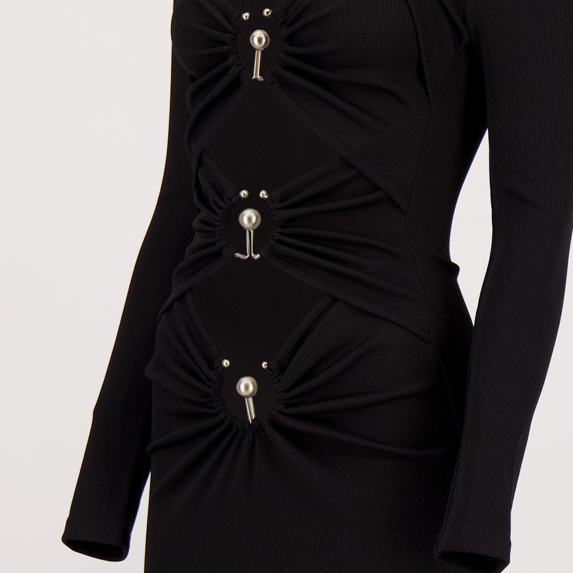Christopher Esber, Orbit Dress, black dress, Autumn-Winter 2025, women's fashion