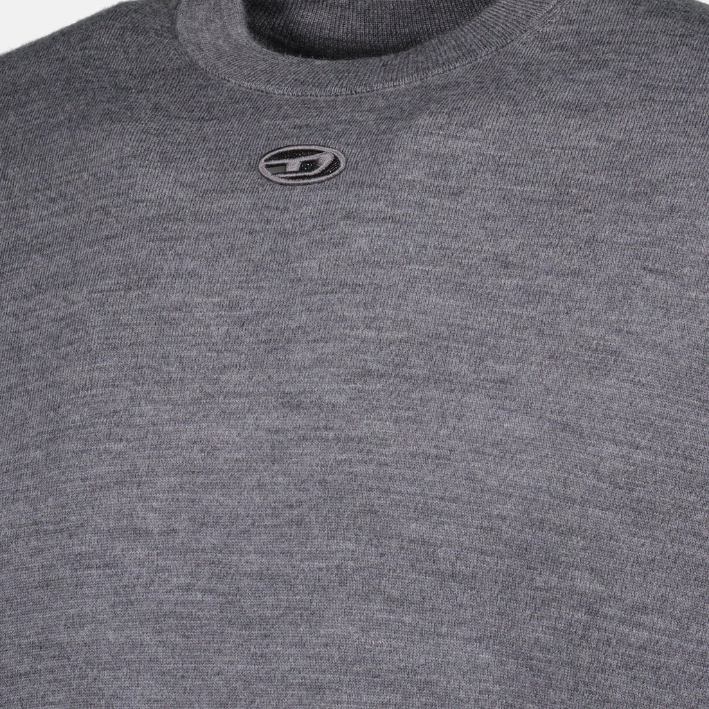 Imagen del suéter de punto K-Valiam de Diesel para hombres - Temporada Otoño-Invierno 2025 - Vista de detalle del producto 2