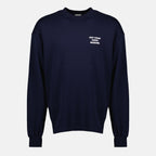 Image du T-shirt à manches longues avec slogan de Drole De Monsieur pour homme - Saison Automne-Hiver 2025 - Vue de face