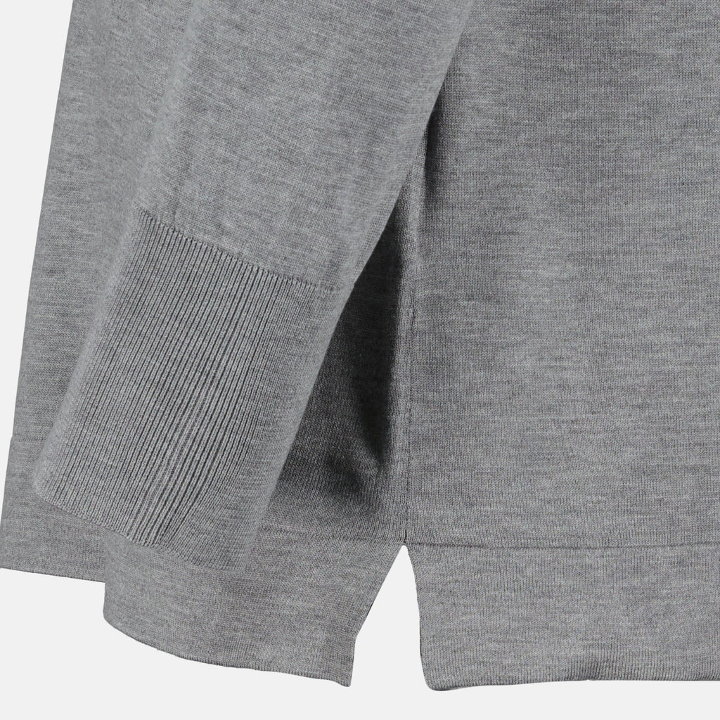 Bilde av Polo Simone Gray fra Officine Générale for Menn - Sesong Vår-Sommer 2026 - Detaljvisning 2