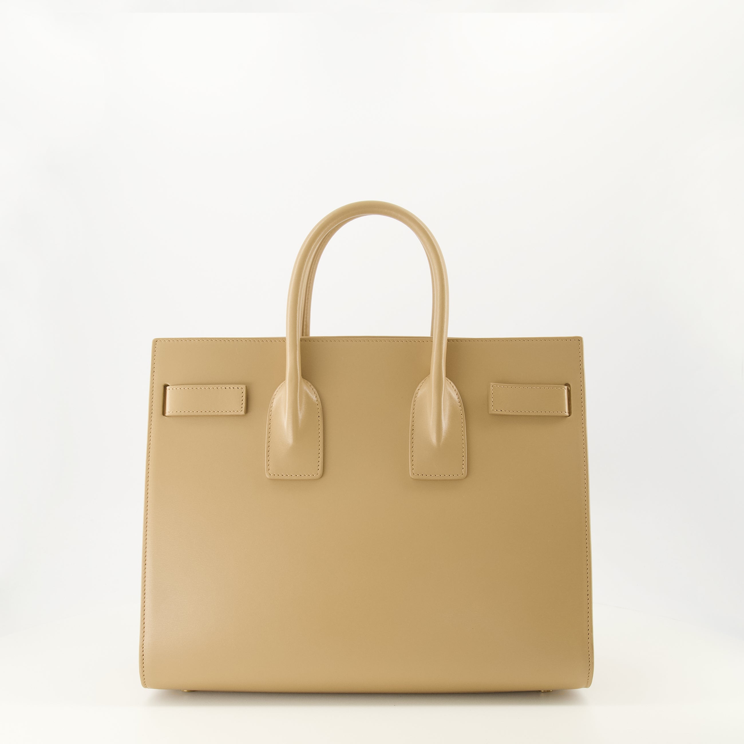 Bilde av Sac de Jour Small Beige av Saint Laurent for Kvinner - Sesong Vår-Sommer 2026 - Bakvisning