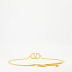 Image of Vlogo Chain Belt by Valentino Garavani for Women - Season Autumn-Winter 2025 - Back View