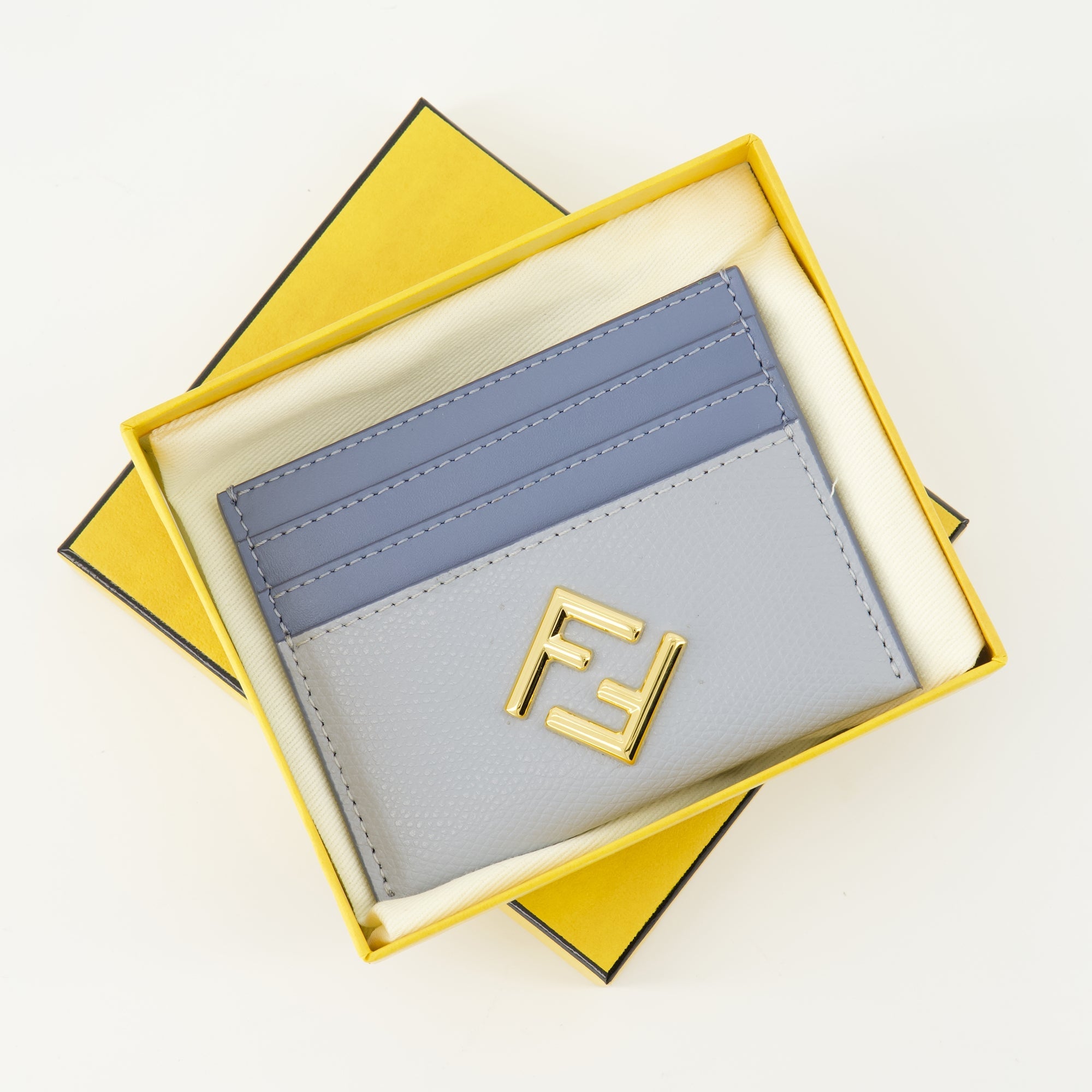 Fendi cardholder, FF Diamonds, leather cardholder, elegant accessories, modern design