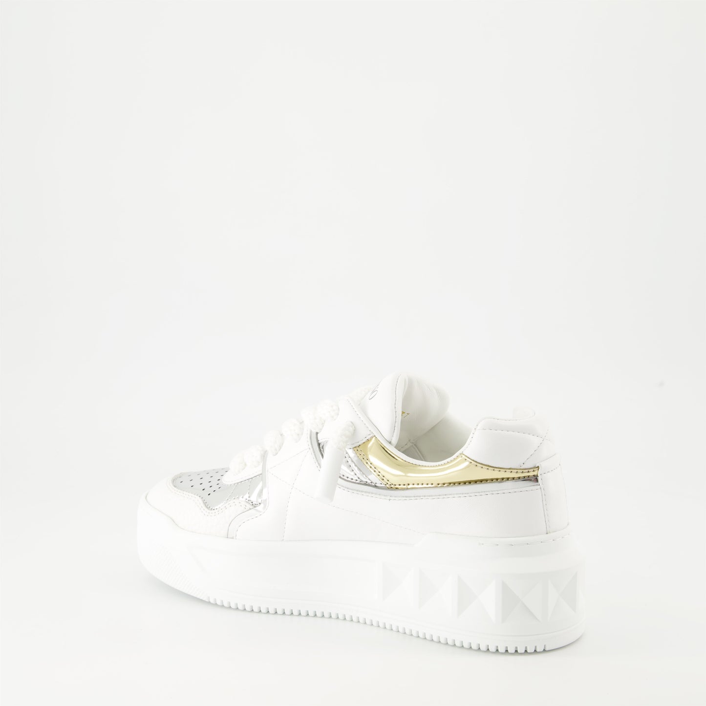 luxury sneakers, Valentino Garavani, nappa leather sneakers, platform sole sneakers, designer footwear