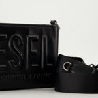Diesel 3D Camera Bag, black camera bag, adjustable strap bag, polyurethance bag, innovative bag design