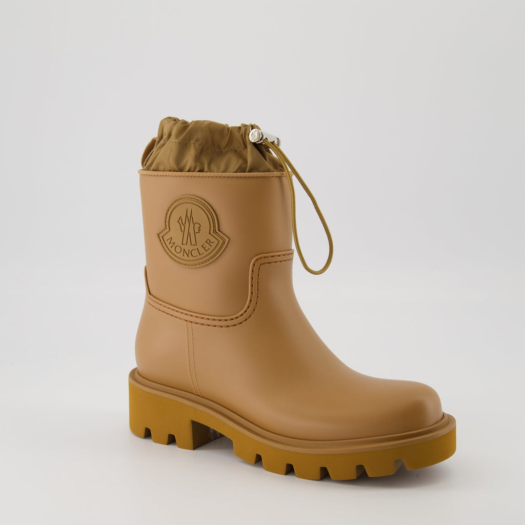 Kickstream rain boots, Moncler footwear, waterproof boots, PVC and nylon boots, Autumn-Winter collection